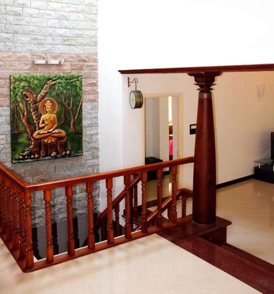 Inside the Yercaud bungalow